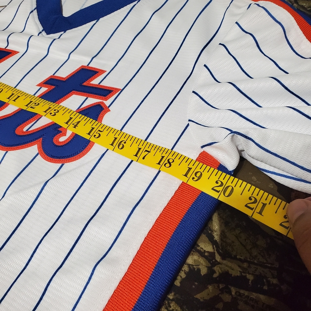 Nike New York Mets Darryl Strawberry #18 Jersey Cooperstown. NWOT - Picture 13 of 14